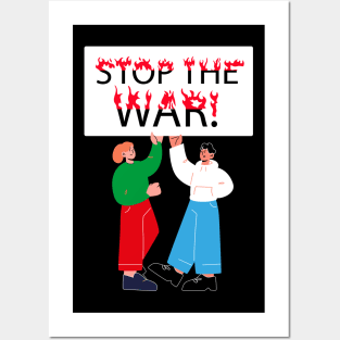 Stop the war! Posters and Art